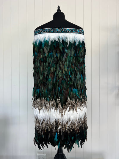Aayla Turquoise & Brown-Contemporary Korowai Designs