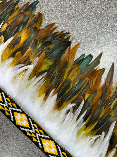 Akeelah | Yellow | Korowai | Adult (Full)-Contemporary Korowai Designs