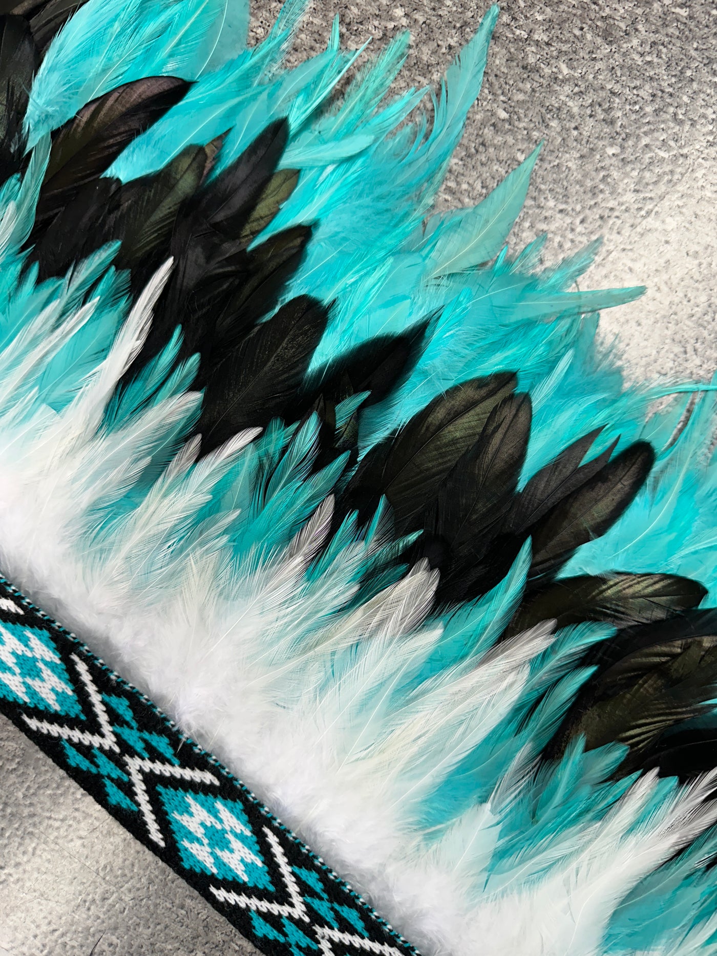 Alaia | Turquoise | Korowai | Adult (Full)-Contemporary Korowai Designs