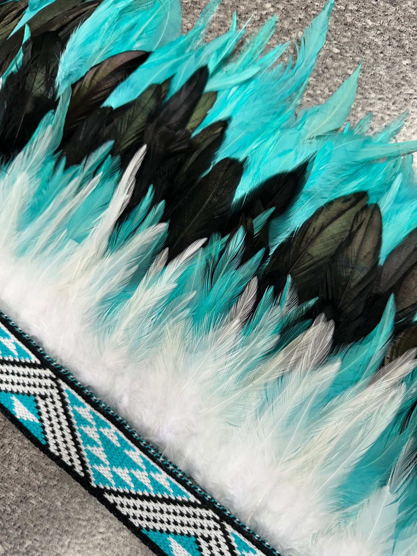 Alaia | Turquoise | Korowai | Adult (Full)-Contemporary Korowai Designs
