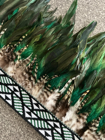 Emele | Forest Green | Korowai | Child-Contemporary Korowai Designs