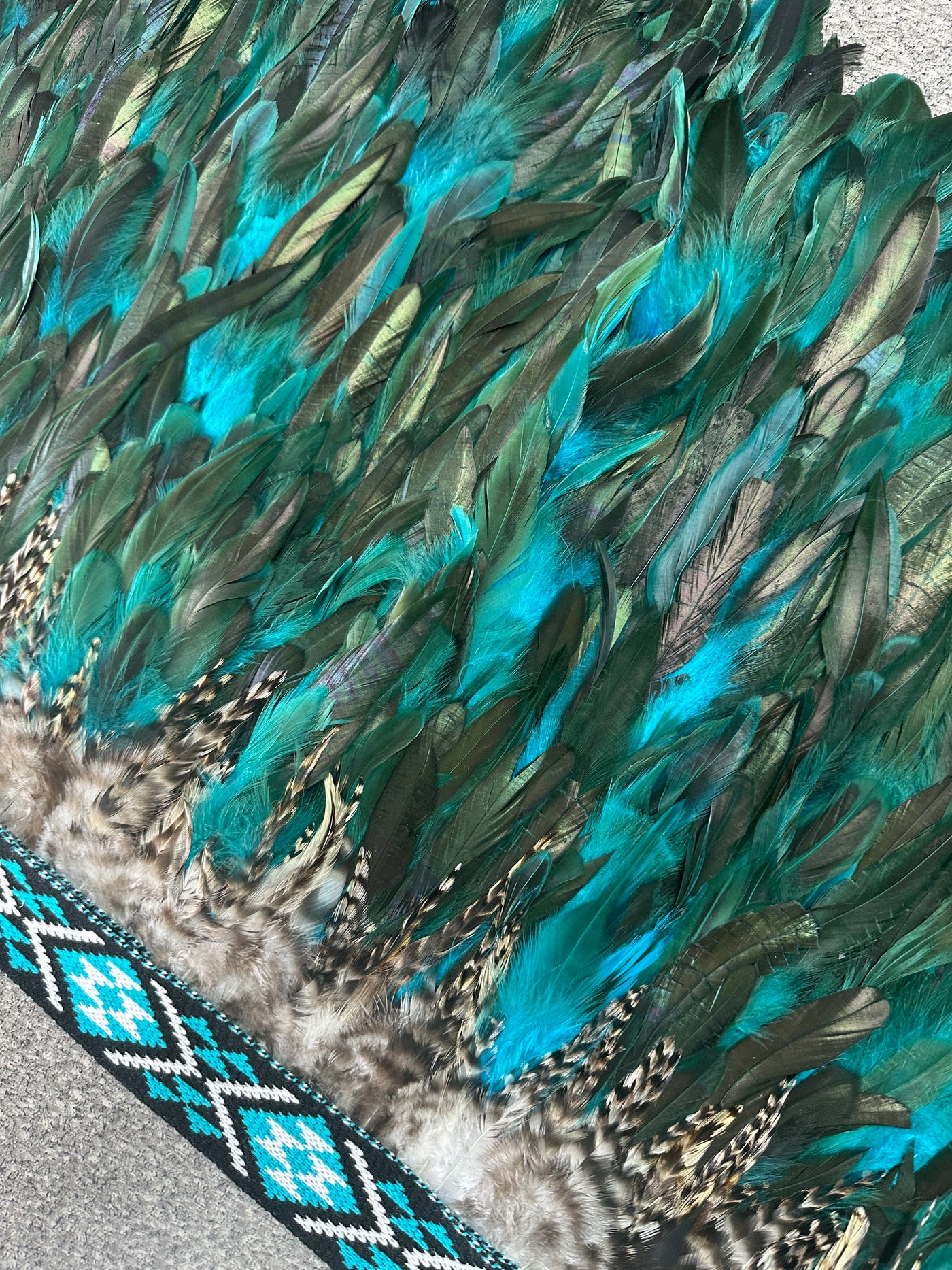 Emele| Turquoise | Korowai | Adult (Full)-Contemporary Korowai Designs