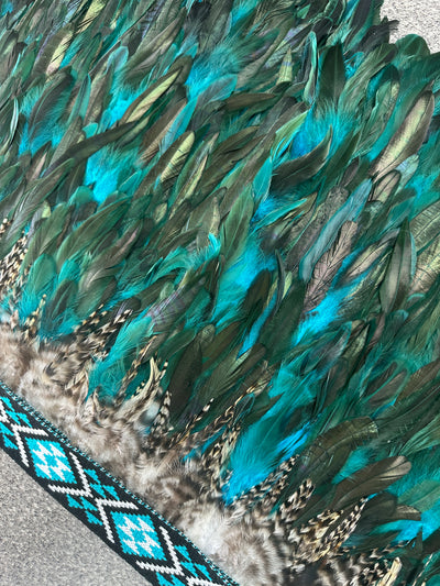 Emele| Turquoise | Korowai | Adult (Full)-Contemporary Korowai Designs