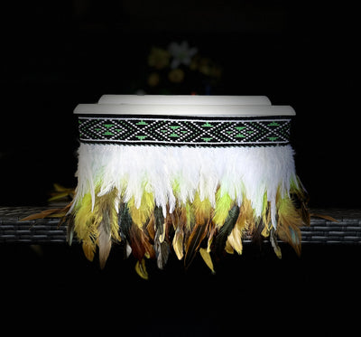 Korowai - Tangi Urn-Contemporary Korowai Designs