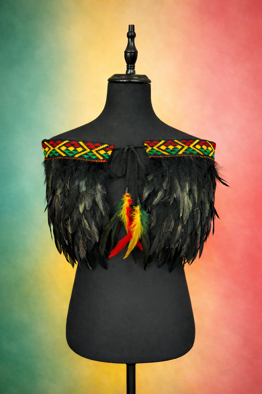 Pre Made Rasta Rangatira Medium Quarter – Contemporary Korowai Designs