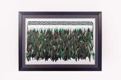 'The Ngahere" by Artist Brenda Janes-Contemporary Korowai Designs