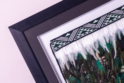 'The Ngahere" by Artist Brenda Janes-Contemporary Korowai Designs