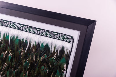 'The Ngahere" by Artist Brenda Janes-Contemporary Korowai Designs